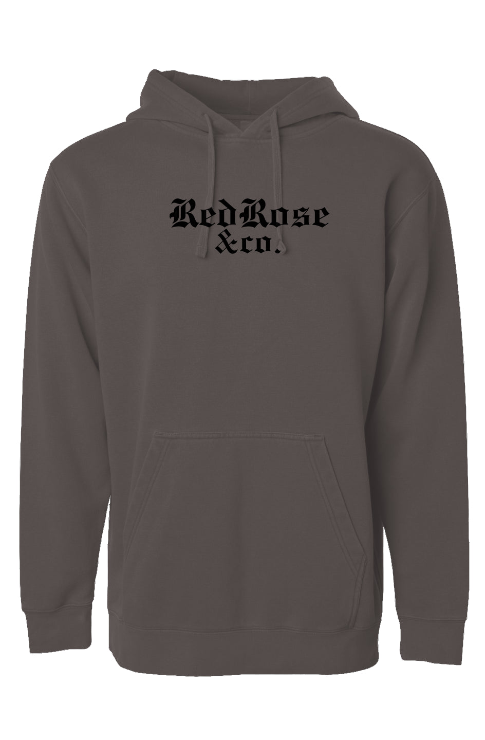 Smile Through The Pain - Pigment Dyed Hoodie - Bla