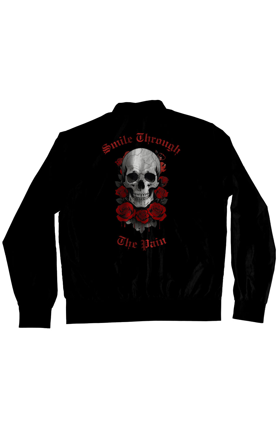 Smile Through The Pain - Lightweight Bomber Jacket
