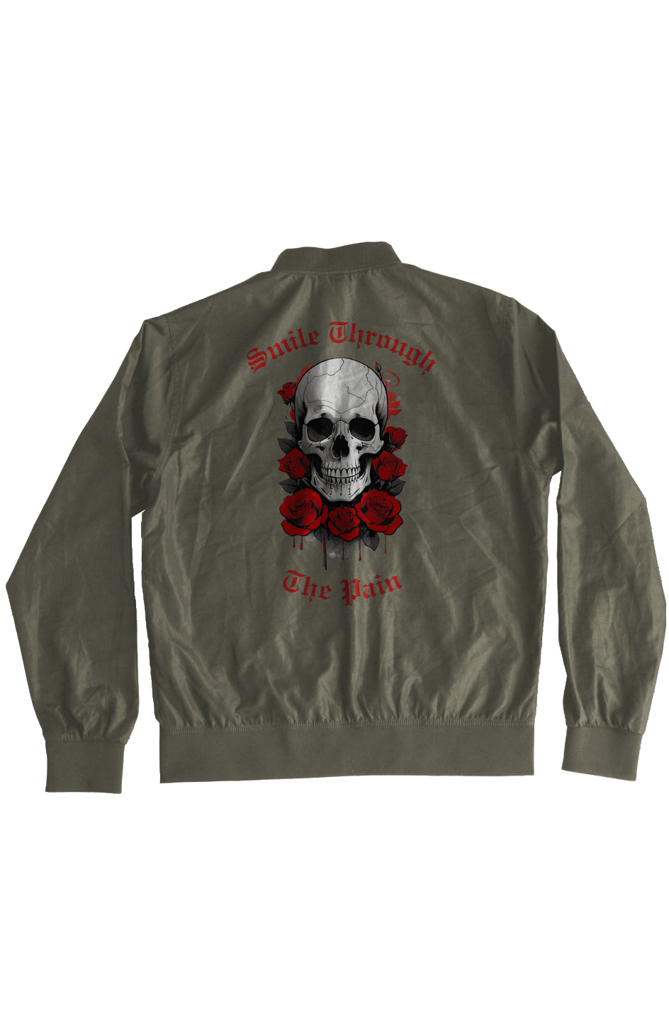 Smile Through The Pain - Lightweight Bomber Jacket