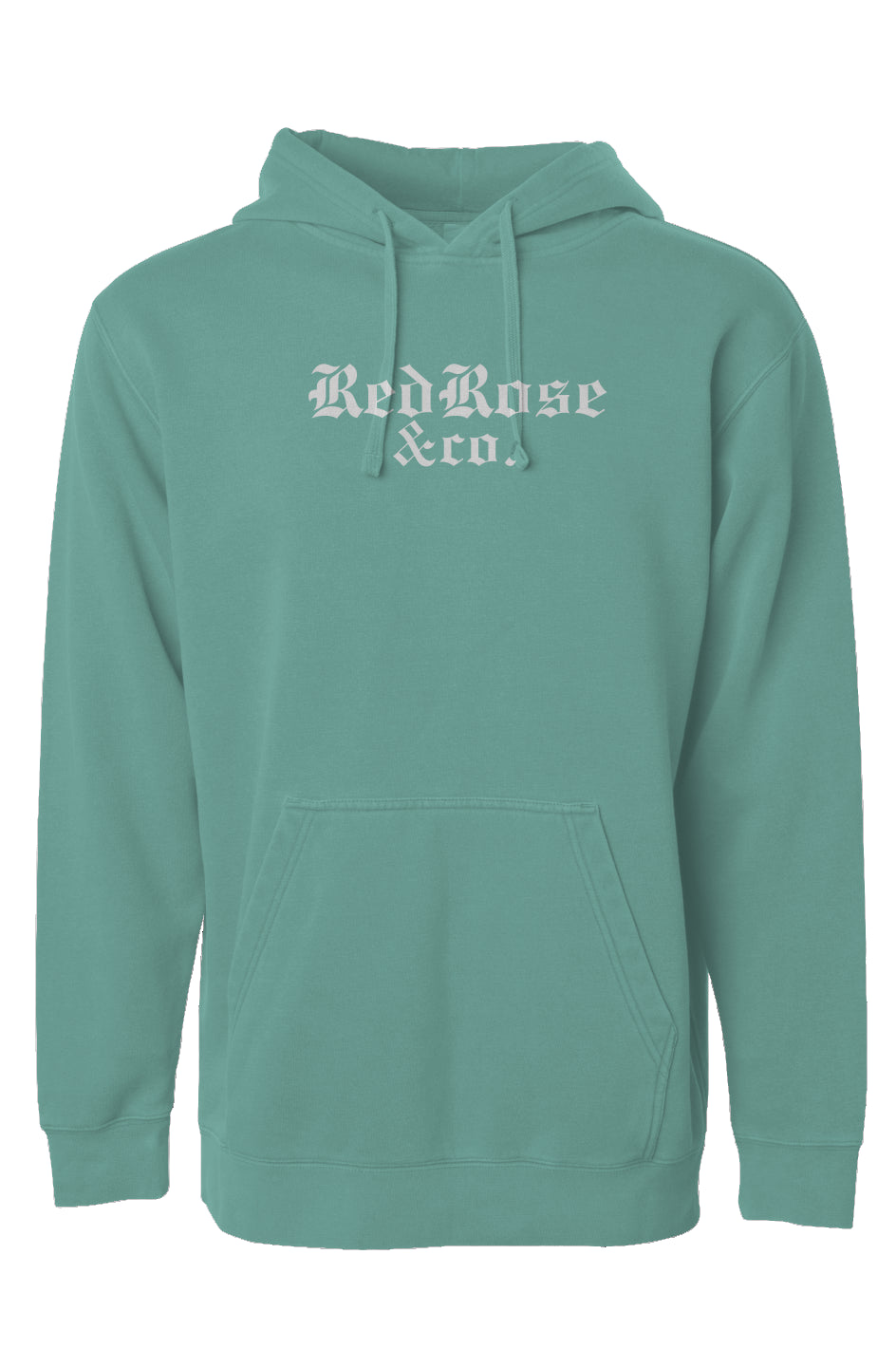 Smile Through The Pain - Pigment Dyed Hoodie - White Logo