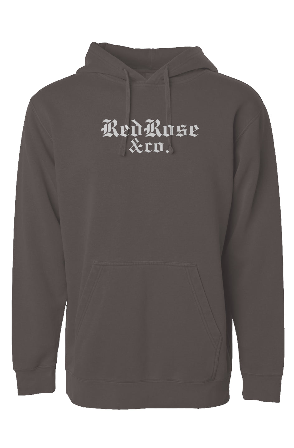 Smile Through The Pain - Pigment Dyed Hoodie - White Logo