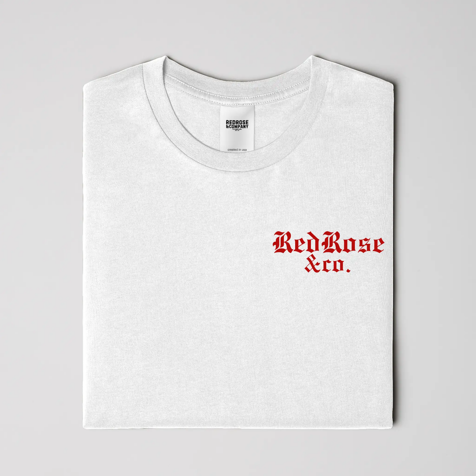 RedRose&co. Classic Streetwear T Shirt
